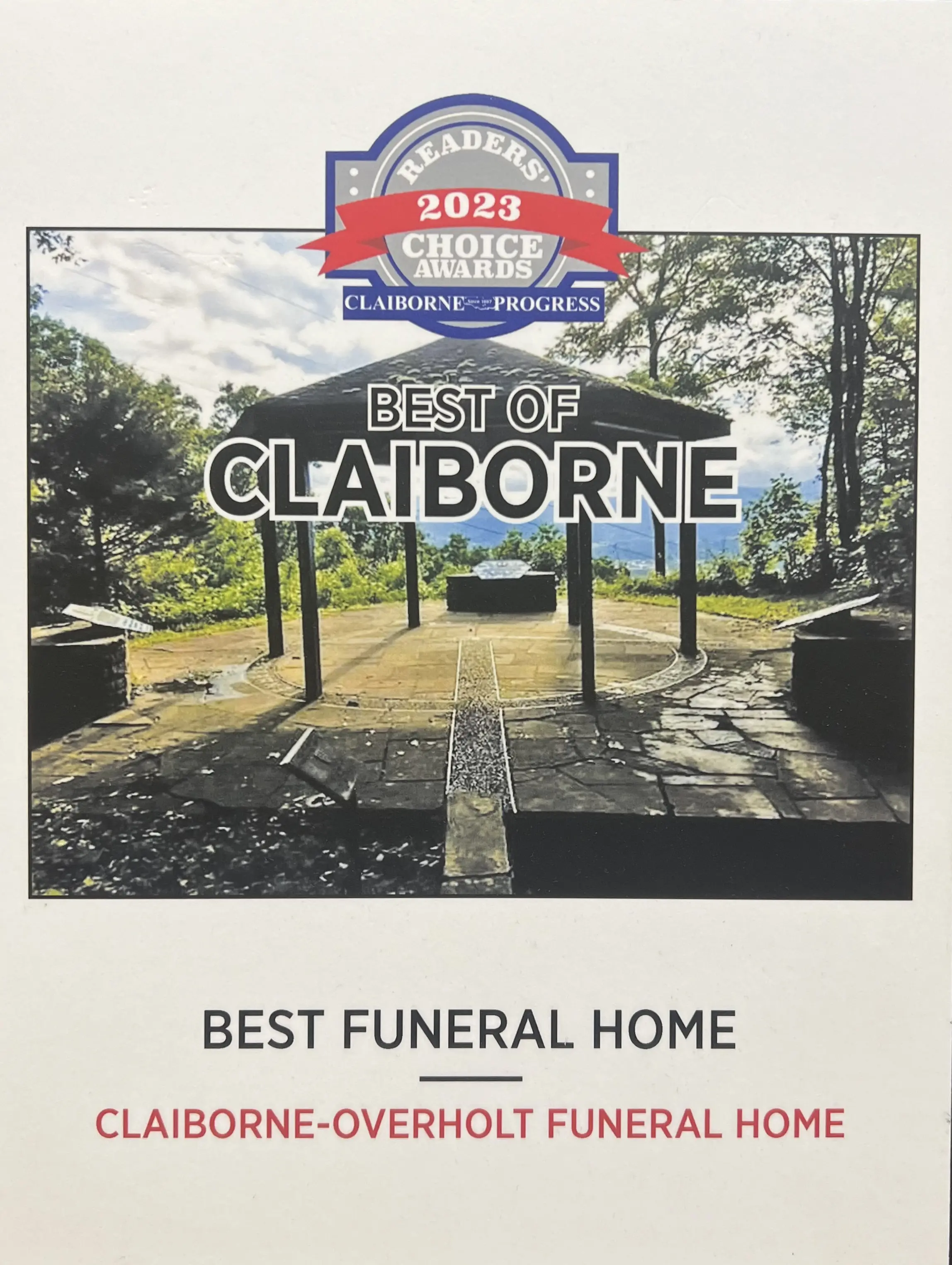 ClaiborneOverholt Funeral Home South New Tazewell, TN