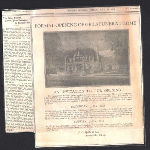 About Us Geils Funeral Home