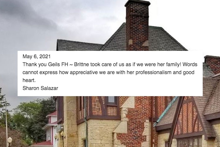 Geils Funeral Home Bensenville & Wood Dale, IL Funeral Home & Cremation