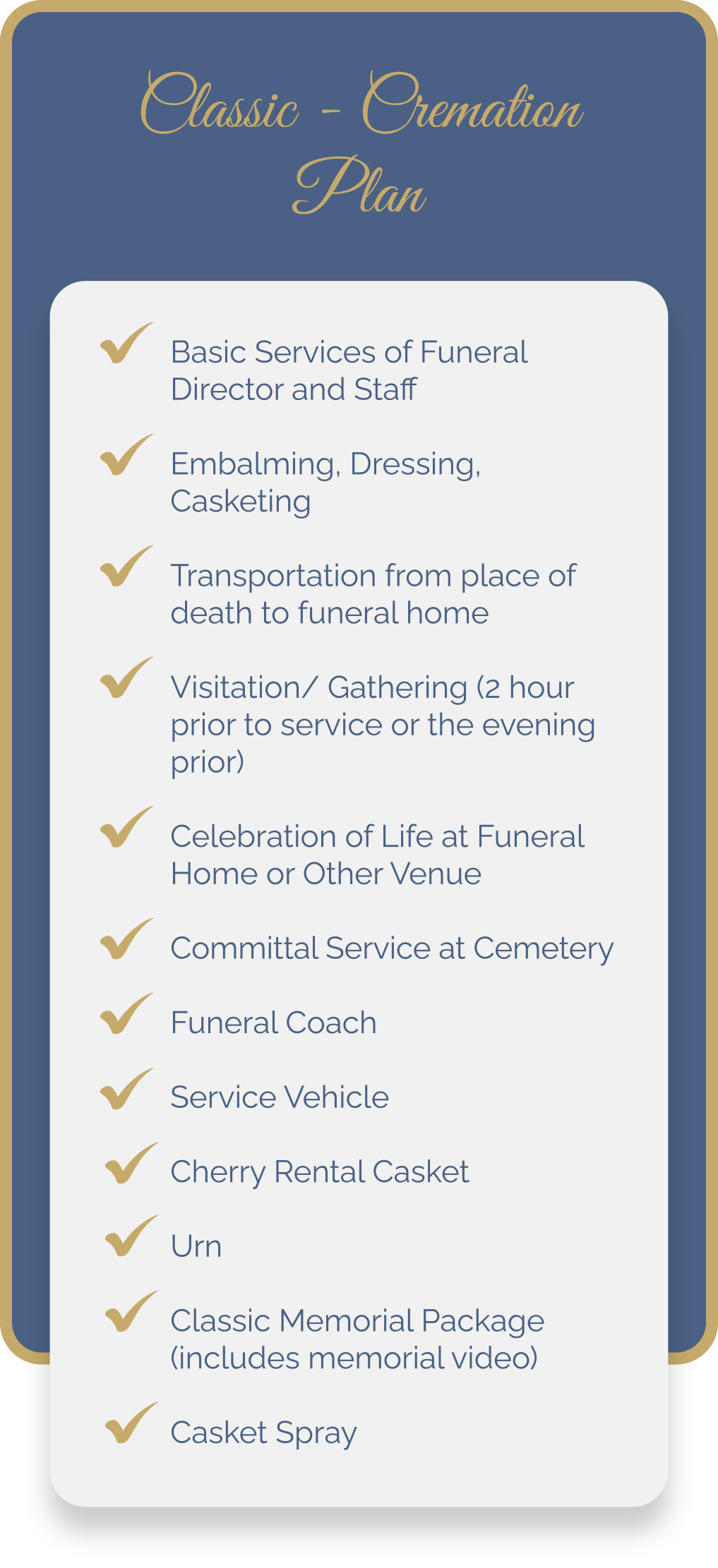 Service Options - Shannon Funeral Home