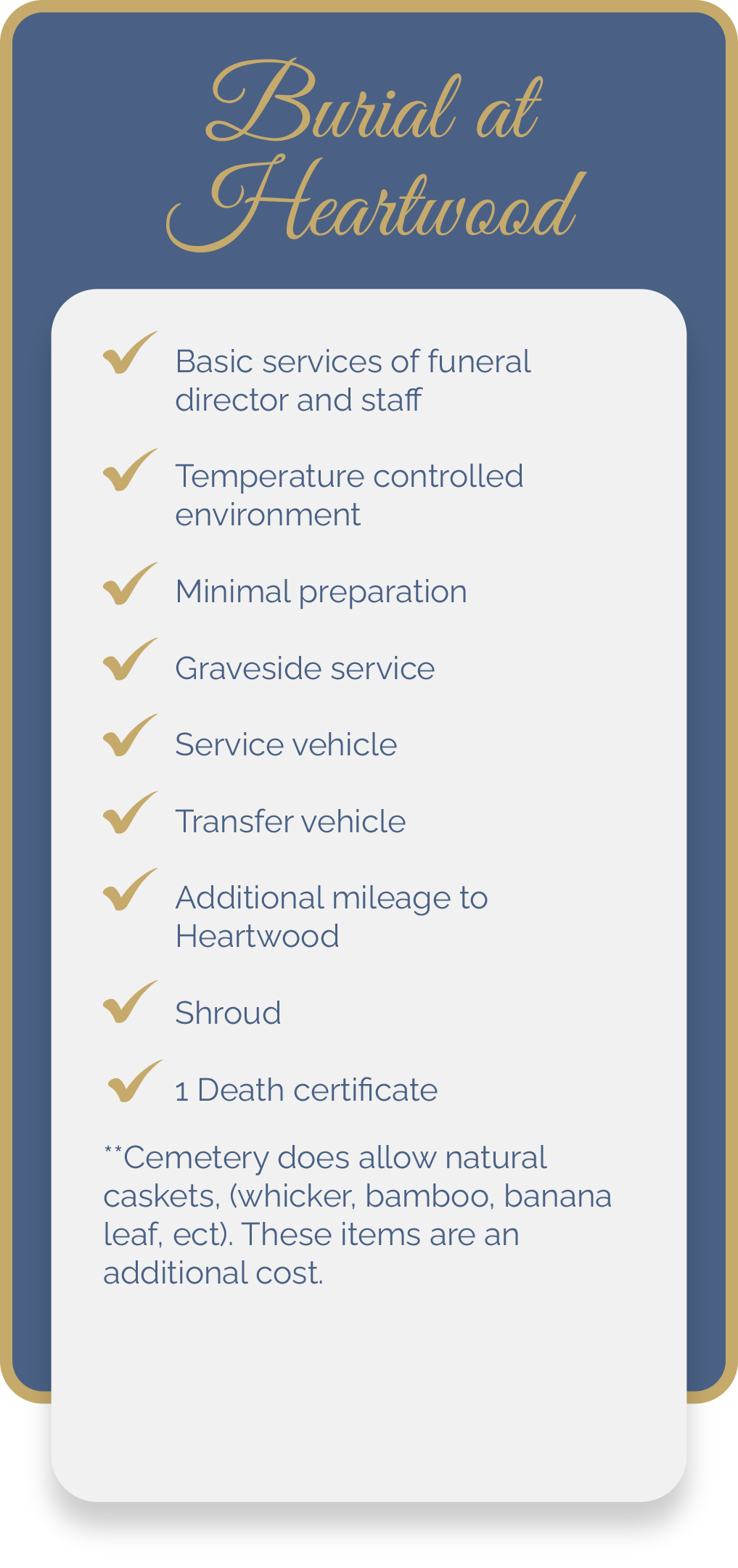 Service Options - Shannon Funeral Home