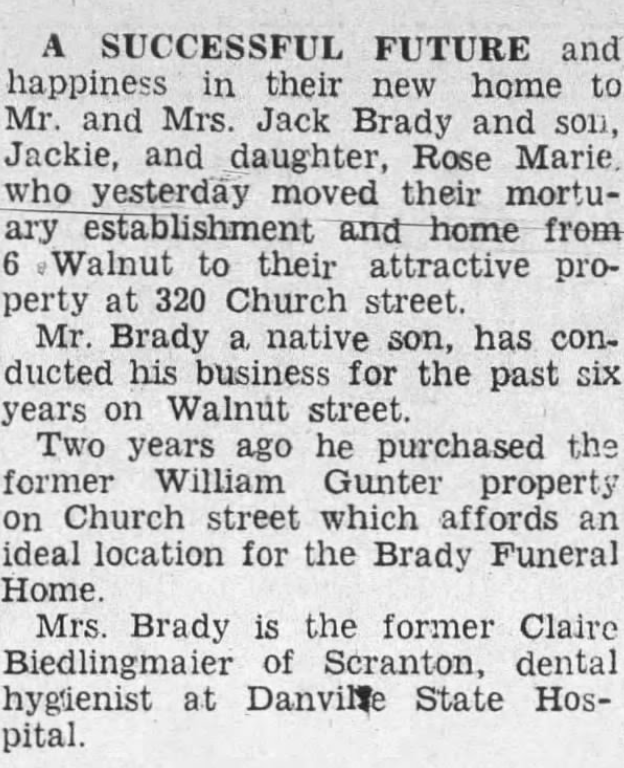 Our Story Brady Funeral Home, Inc.
