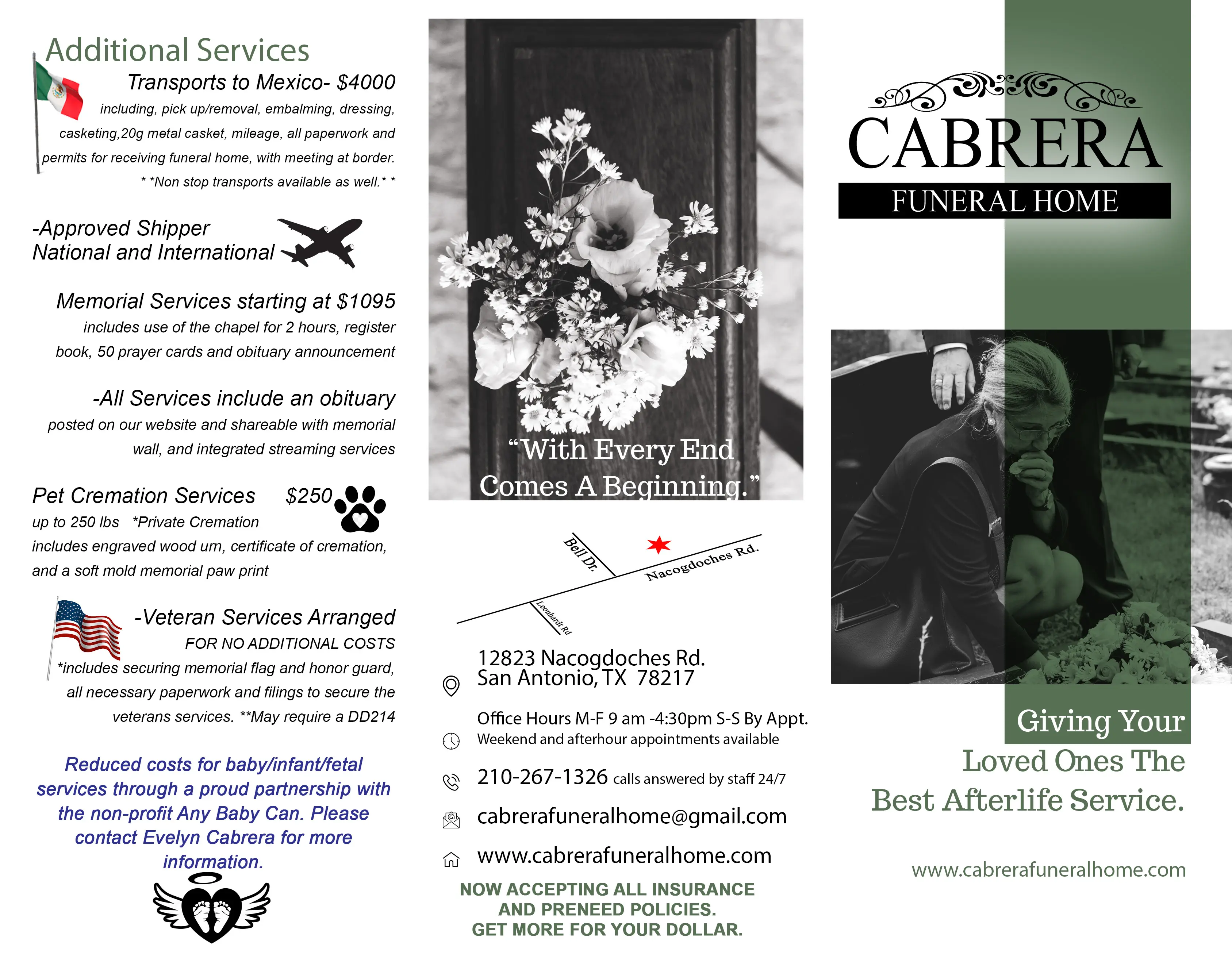 Lowcost funeral home pricing in San Antonio, TX