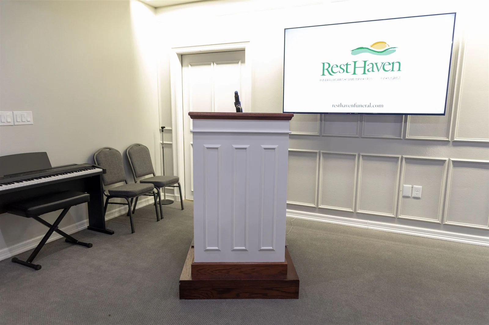 Tour Our Grounds | Rest Haven Funeral Home