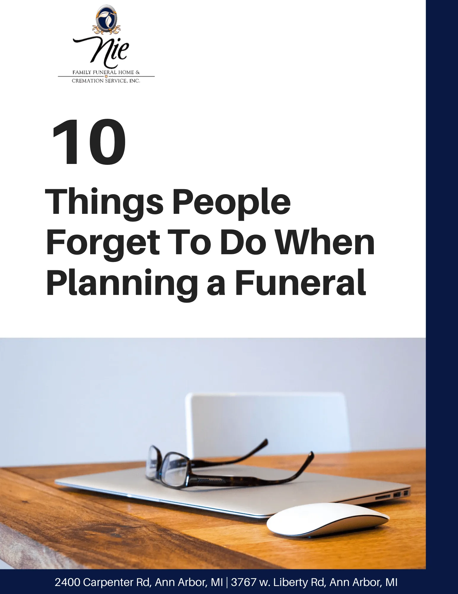 10 Step Guide: Download Our FREE Funeral Planning Checklist